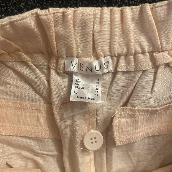 Venus linen matching blazer and shorts. EUC - Picture 8 of 10